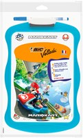 BIC pizarra blanca Super Mario doble cara azul con rotulador y borrador