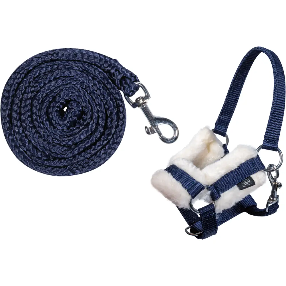 Vedes Cabestro y cuerda Hobby Horse azul marino - accesorio de juguete
