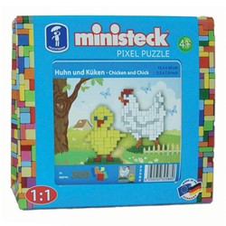 Ministeck Travelbox Kip en kuiken, ca.300-delig