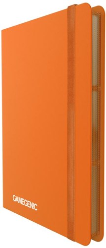 Gamegenic álbum de cartas Portfolio 18-Pocket naranja para cartas coleccionables