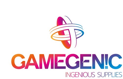 Gamegenic bandeja magnética para dados hexagonal negro rosa compacta-3
