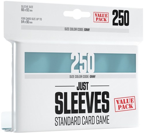 Asmodee Fundas para cartas Value Pack 250 unidades transparentes 66x92mm