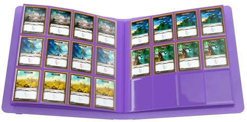 Gamegenic álbum cartas Prime 24 bolsillos morado - álbum cartas coleccionables-3