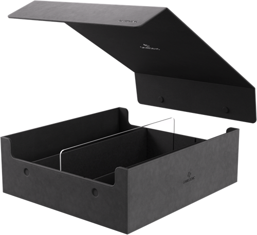 Gamegenic caja de almacenamiento de cartas Collectors Lair 2000+ Convertible negro