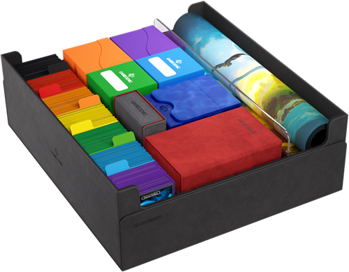 Gamegenic caja de almacenamiento de cartas Collectors Lair 2000+ Convertible negro-2