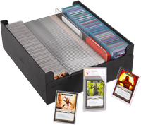 Gamegenic caja de almacenamiento de cartas Collectors Lair 2000+ Convertible negro-3