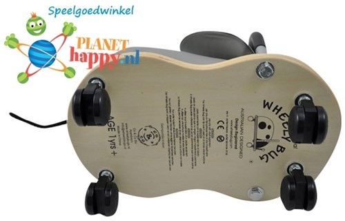 Wheelybug correpasillos ratón pequeño - juguete de madera para niños pequeños-2