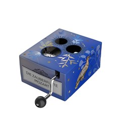 Belle Lurette caja de música de manivela juguete Mozart La flauta mágica