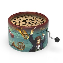 Belle Lurette caja de música clásica Beethoven Oda a la Alegría