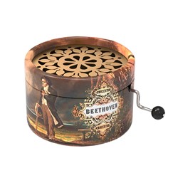 Belle Lurette caja de música clásica Beethoven Walk Concierto N5