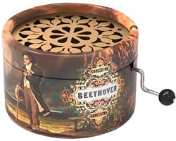 Belle Lurette caja de música clásica Beethoven Walk Concierto N5