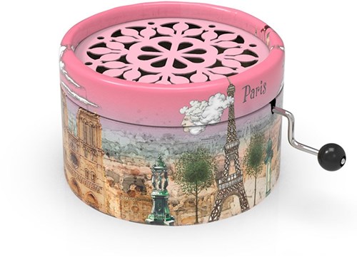Belle Lurette juguete musical Rondo16 Pink Paris La vie en rose