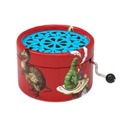 Belle Lurette juguete musical Alice red - juguete educativo de cartón