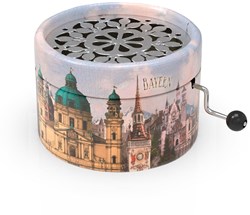 Belle Lurette juguete musical Rondo68 Bavaria 03 Lago de los cisnes multicolor