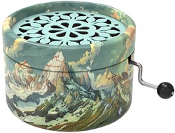 Belle Lurette caja de música Rondo The Sound of Music Mountains decorativa