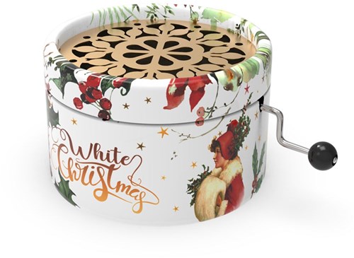 Belle Lurette caja de música autobús navideño White Christmas - regalo festivo