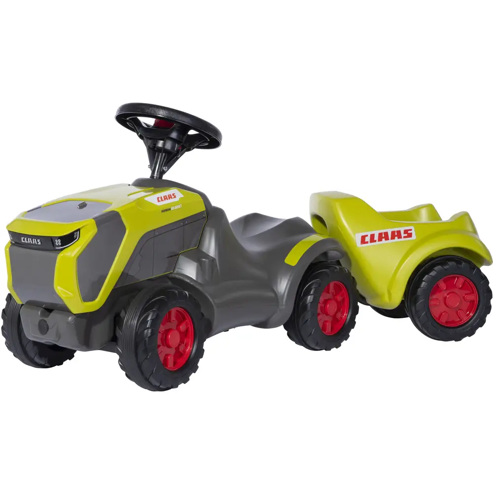Rolly Toys Claas Xerion tractor correpasillos con remolque juguete tractor