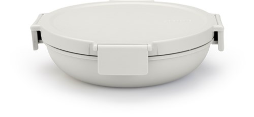 Brabantia bol para almuerzo 1L gris claro - Make & Take - hermético y sin BPA