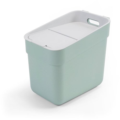 Curver cubo de basura Ready to Collect 20L verde gris claro - plástico sostenible