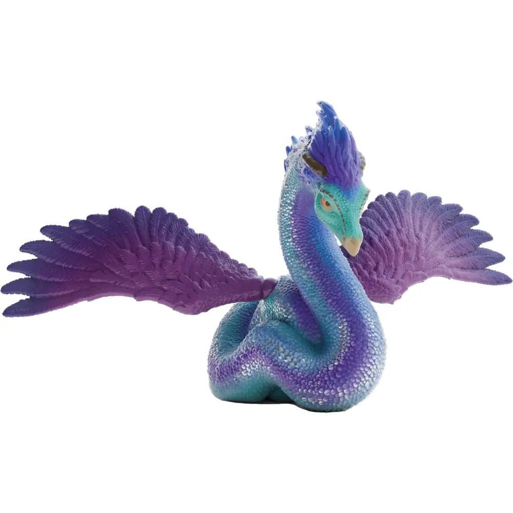 Schleich figura mágica Occamy Harry Potter morado azul verde