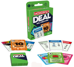 Juego de cartas Hasbro Monopoly Deal G0351104