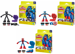 Play-Doh Marvel Captain America set de plastilina superhéroe - Juguete Marvel