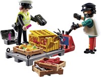 Playmobil City Action Control de Aduanas Set de Juego - 70775 Puerto Cargo-2