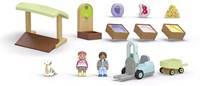 Playmobil juguete Puesto de mercado ecológico & montacargas sostenible 71691-3