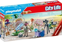 Playmobil City Life pareja de novios fotomatón - set de boda juguete
