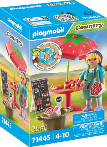 PLAYMOBIL COUNTRY: HOMEMADE STRAWBERRY JAM STALL