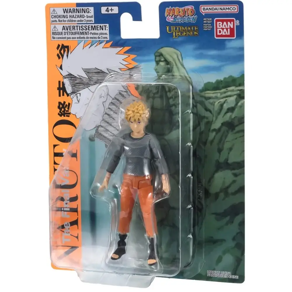 Bandai figura de acción Naruto 12 cm - juguete coleccionable anime