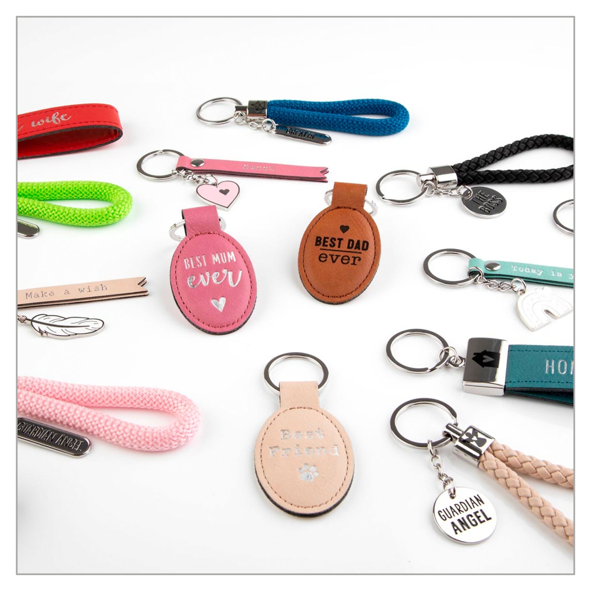 Depesche llavero Shopping Queen rosa accesorio decorativo-3