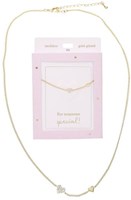 Depesche collar Heart of Gold plateado con letra R-3