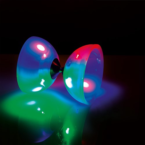 Eureka juguete diabolo con luces LED - Acrobat 105 - Multicolor-2