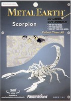Eureka - Metal Earth kit construcción 3D metal escorpión puzzle insecto-2