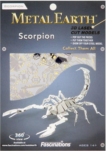 Eureka - Metal Earth kit construcción 3D metal escorpión puzzle insecto-2
