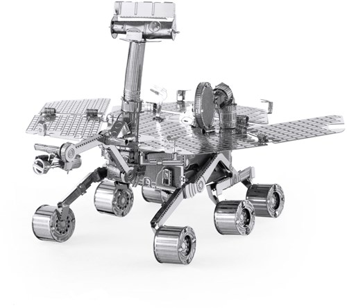 Metal Earth Mars Rover puzzle 3D kit construcción plata modelismo