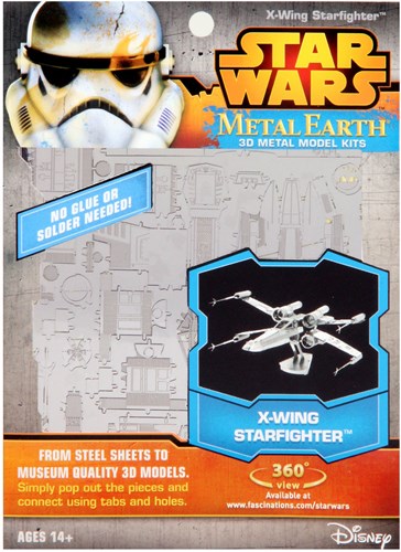 Eureka kit de construcción Star Wars X-Wing - Modelo metálico - Puzzle 3D-2