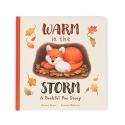 Jellycat libro infantil Warm in the Storm - libro ilustrado de aventuras