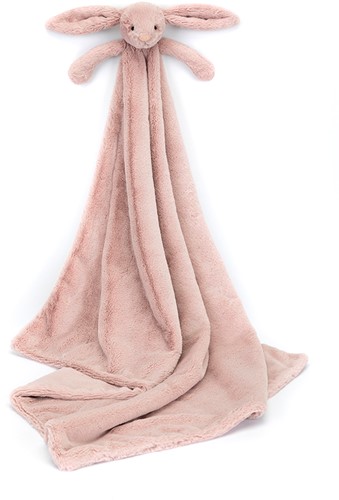 Jellycat Manta de peluche Bashful Luxe Conejo Rosa 