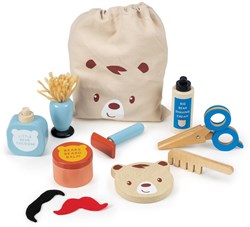 Mentari set de barbero juguete - juego de rol educativo para niños