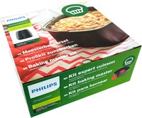 Philips Airfryer XL set de accesorios para hornear - Moldes para muffins y bandeja