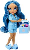 Rainbow High muñeca fashion junior high fiesta pijama Skyler azul 23 cm juguete-2