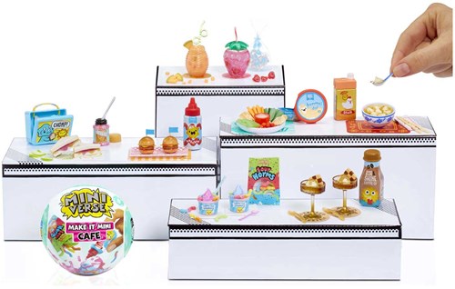 MGA Entertainment set de manualidades en miniatura - Make It Mini Foods Cafe Serie 5 juguete-3