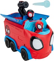 Jazwares Marvel Spidey coche de juguete 3-en-1 Web Spinning Hauler-2