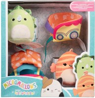 Squishmallows peluche juguete Micromallows Ticket to Ride set 4 piezas