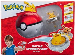Battle Spinner juguete Pikachu & Poké Ball set figura de acción