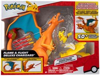 Jazwares figura de acción Pokemon Deluxe Charizard con Pikachu y lanzador
