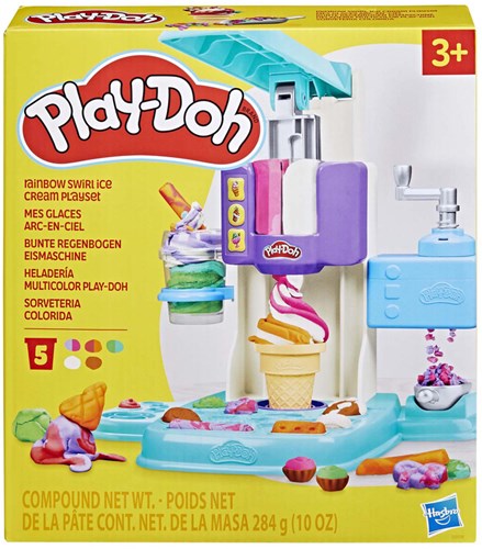 Play-Doh Heladera Arcoíris Set - Plastilina creativa para niños
