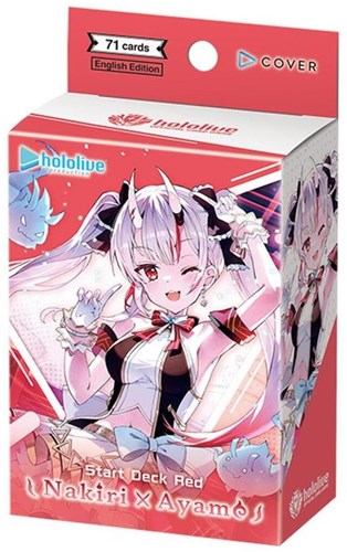 Asmodee Juego de cartas Hololive Starter Deck Nakiri Ayame - Cartas coleccionables
